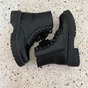 Black Combat Boots
